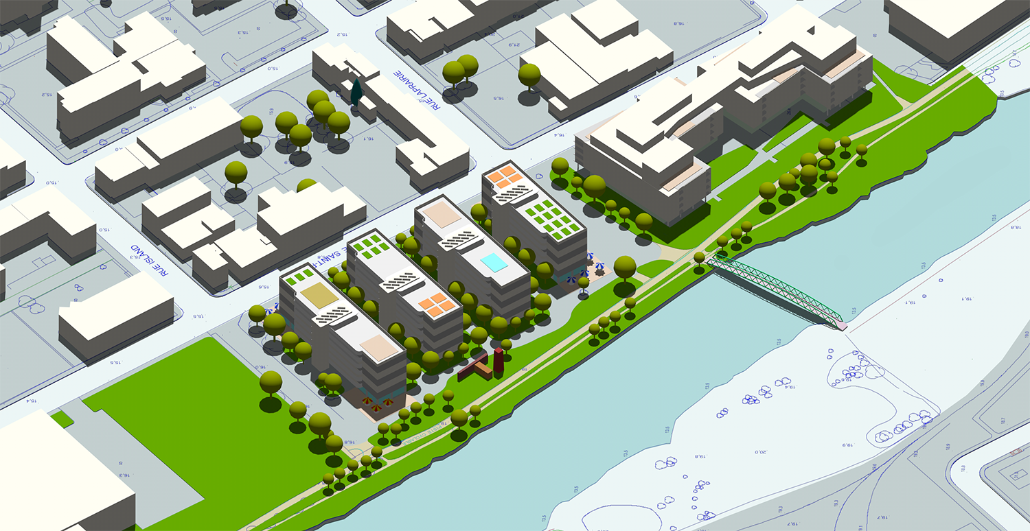 2175 Saint-Patrick  - rev 2017 - 24 - poursuivre la trame de rue - Nouvelle passerelle